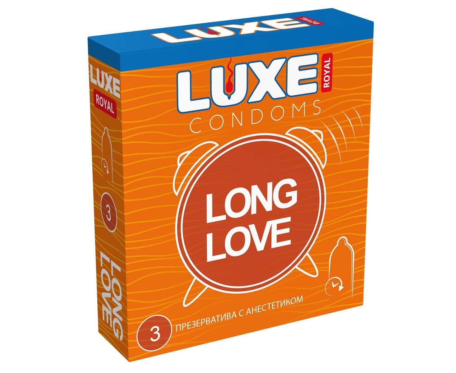 презервативы luxe royal long love с пролонгирующим эффектом