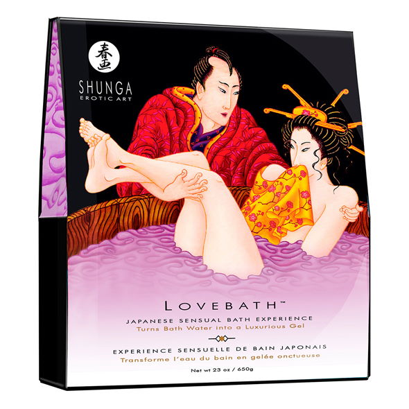 Соль для ванны Lovebath Sensual Lotus Чувственный лотос с эффектом загустения